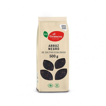 Arròs negre ecològic 500 g d'El Granero - Ecoalimentaria