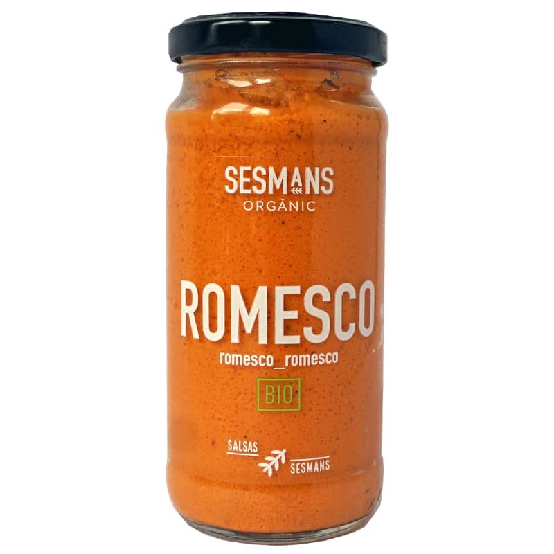 Romesco ecológico 240 ml de Sesmans - Ecoalimentaria