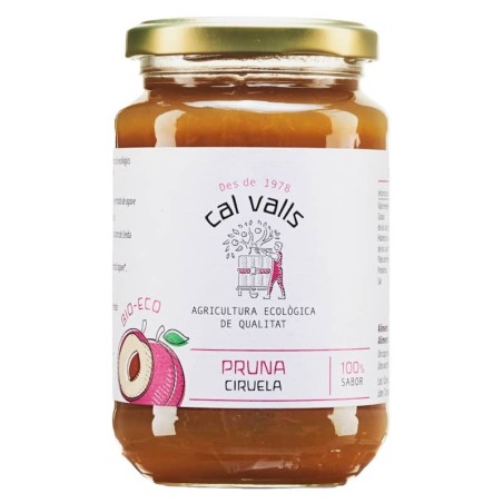 Melmelada de pruna ecològica 375 g de Cal Valls - Ecoalimentaria