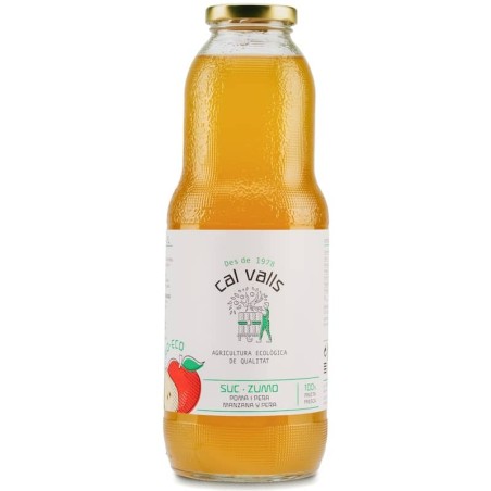 Llimonada amb poma ecològica 750 ml de Cal Valls - Ecoalimentaria