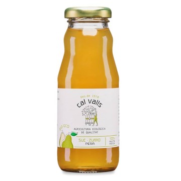 Suc de pera ecològic 200 ml de Cal Valls - Ecoalimentaria