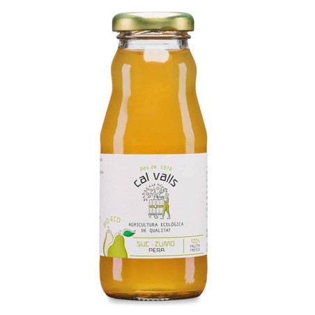 Zumo de pera ecológico 200 ml de Cal Valls - Ecoalimentaria