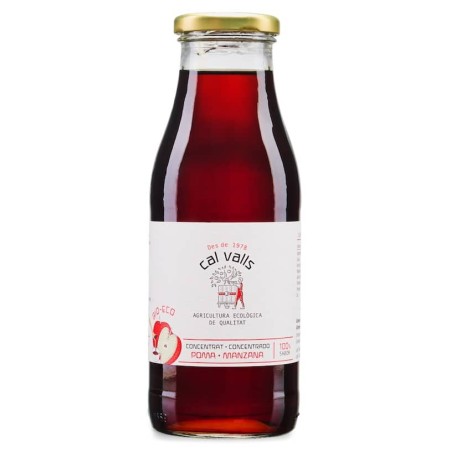Concentrat de poma ecològic 500 ml de Cal Valls - Ecoalimentaria