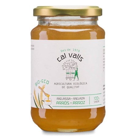 Melassa d’arròs ecològica 460 g de Cal Valls - Ecoalimentaria