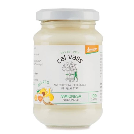 Maionesa ecològica 190 g de Cal Valls - Ecoalimentaria