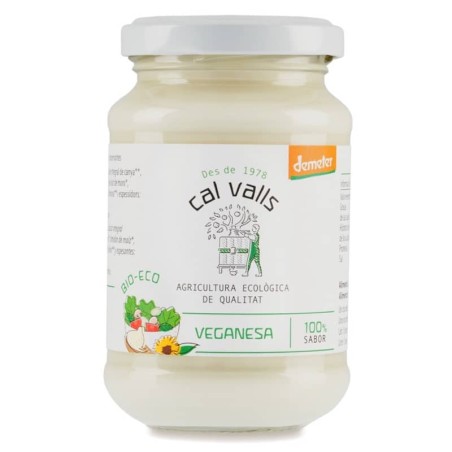 Veganesa ecológica 190 g de Cal Valls - Ecoalimentaria