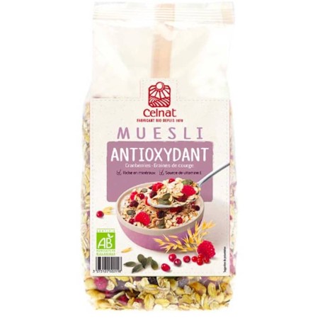 Muesli antioxidante ecológico 375 g de Celnat - Ecoalimentaria