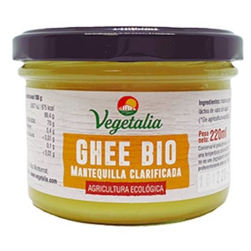Ghee ecológico 220 ml de Vegetalia - Ecoalimentaria