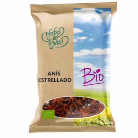 Anís estrellat ecològic 60 g d'Herbes del Molí - Ecoalimentaria