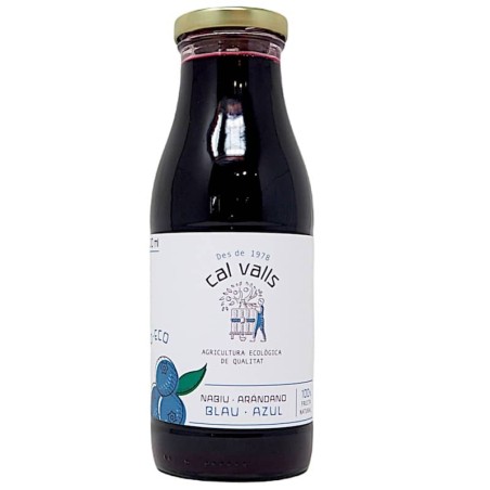 Zumo de arándano azul ecológico 500 ml de Cal Valls - Ecoalimentaria