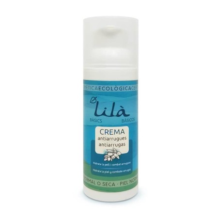 Crema antiarrugues ecològica 50 ml de Lilà - Ecoalimentaria