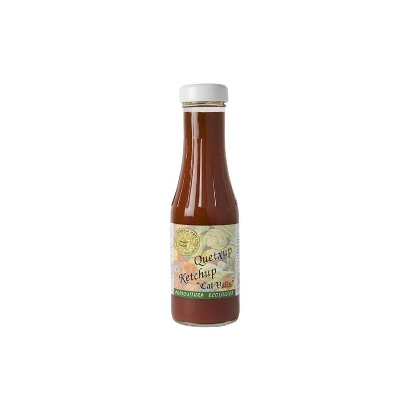 Ketchup ecológico 325 g de Cal Valls - Ecoalimentaria