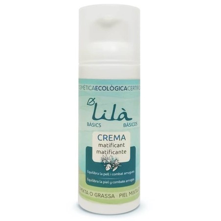 Crema matificante facial ecológica 50 ml de Lilà - Ecoalimentaria