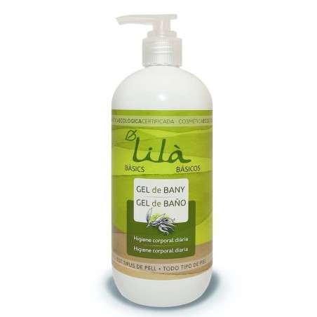 Gel de baño ecológico 500 ml de Lilà - Ecoalimentaria