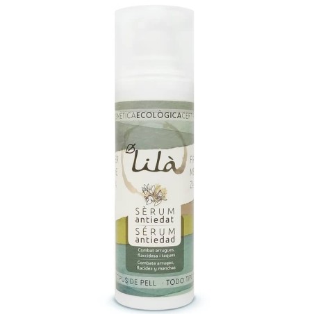 Sérum antiedad ecológico 30 ml de Lilà - Ecoalimentaria