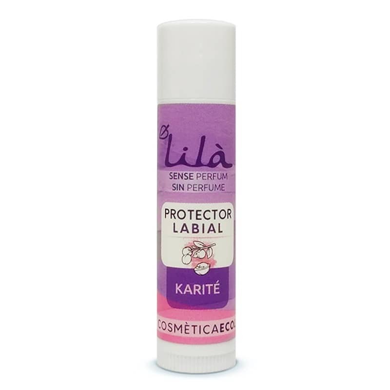 Protector labial ecològic sense perfum 5 g de Lilà - Ecoalimentaria