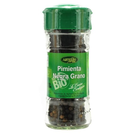 Pebre negre en gra ecològic 40 g d'Artemis - Ecoalimentaria