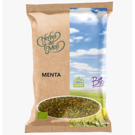 Menta piperita ecológica 25 g de Herbes del Molí - Ecoalimentaria