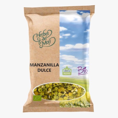 Camamilla dolça ecològica 30 g d'Herbes del Molí - Ecoalimentaria