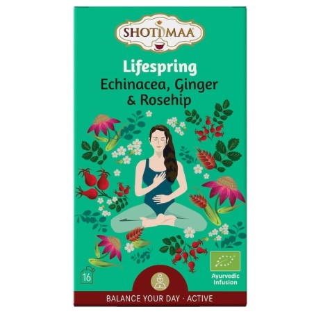 Lifespring infusión ecológica 16 sobres Shoti Maa - Ecoalimentaria