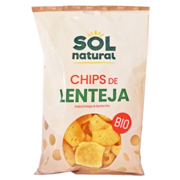 Chips de lenteja ecológicos 65 g de Sol Natural - Ecoalimentaria
