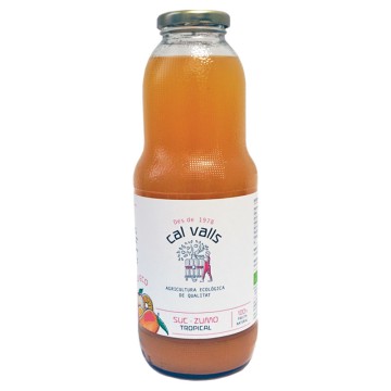 Suc tropical ecològic 1 l de Cal Valls - Ecoalimentaria