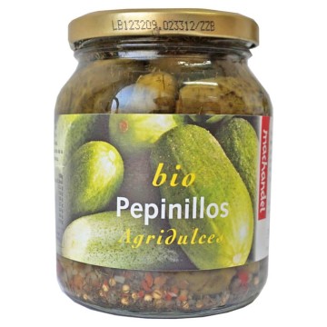 Pepinillos agridulces ecológicos 350 g de Machandel - Ecoalimentaria