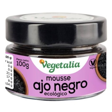 Mousse de ajo negro ecológico 100 g de Vegetalia - Ecoalimentaria