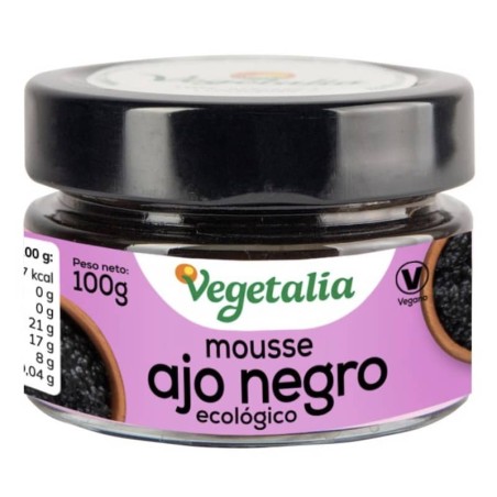 Mousse de ajo negro ecológico 100 g de Vegetalia - Ecoalimentaria