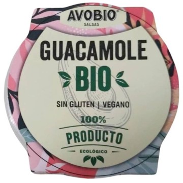 Guacamole ecológico 200 g de Avobio - Ecoalimentaria