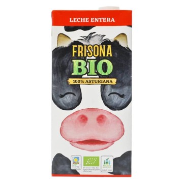 Leche entera ecológica 1 l de Frisona - Ecoalimentaria