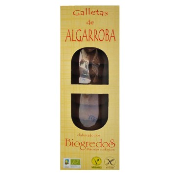 Galetes de garrofa ecològiques 200 g de Biogredos - Ecoalimentaria