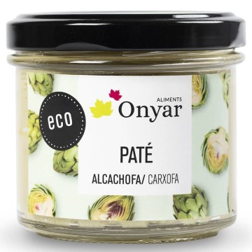 Paté de alcachofa ecológico 100 g de Onyar - Ecoalimentaria
