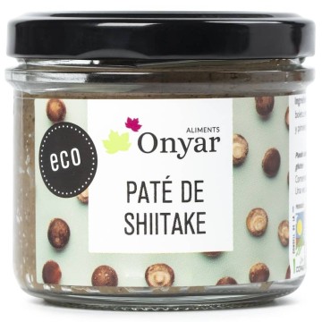 Paté de shiitake ecológico 100 g de Onyar - Ecoalimentaria