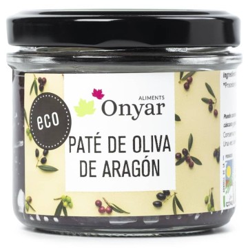 Paté de oliva de Aragón ecológico 100 g de Onyar - Ecoalimentaria