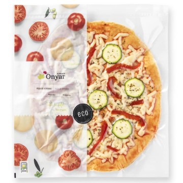 Pizza de verdures ecològica 440 g d'Onyar - Ecoalimentaria