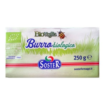 Mantequilla ecológica 250 g de Soster - Ecoalimentaria