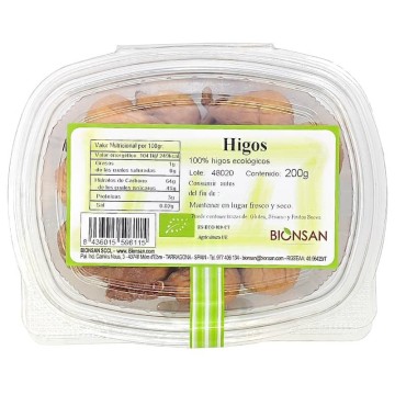 Higos secos ecológicos 200 g de Bionsan - Ecoalimentaria