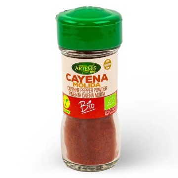 Cayena molida ecológica 35 g de Artemis - Ecoalimentaria
