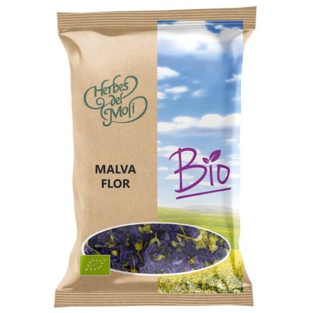 Malva ecológica 10 g de Herbes del Molí - Ecoalimentaria