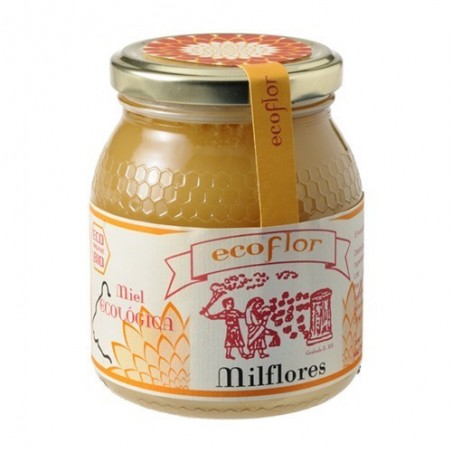 Mel de milflors ecològica 500 g d'Ecoflor - Ecoalimentaria