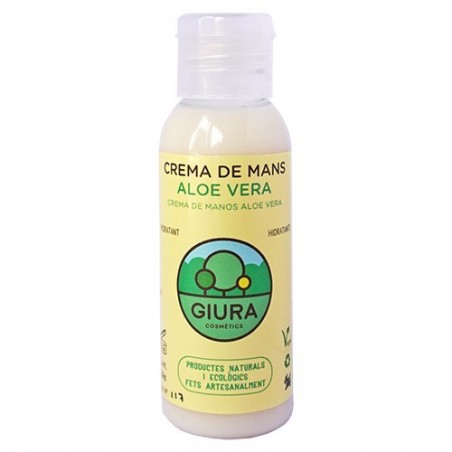 Crema de manos al aloe vera ecológica 50 ml de Giura - Ecoalimentaria