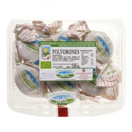Polvorons ecològics 300 g de Belsi - Ecoalimentaria
