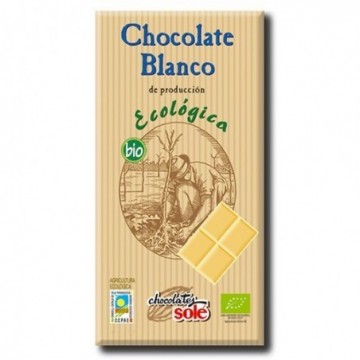 Xocolata blanca ecològica 100 g de Chocolates Solé - Ecoalimentaria