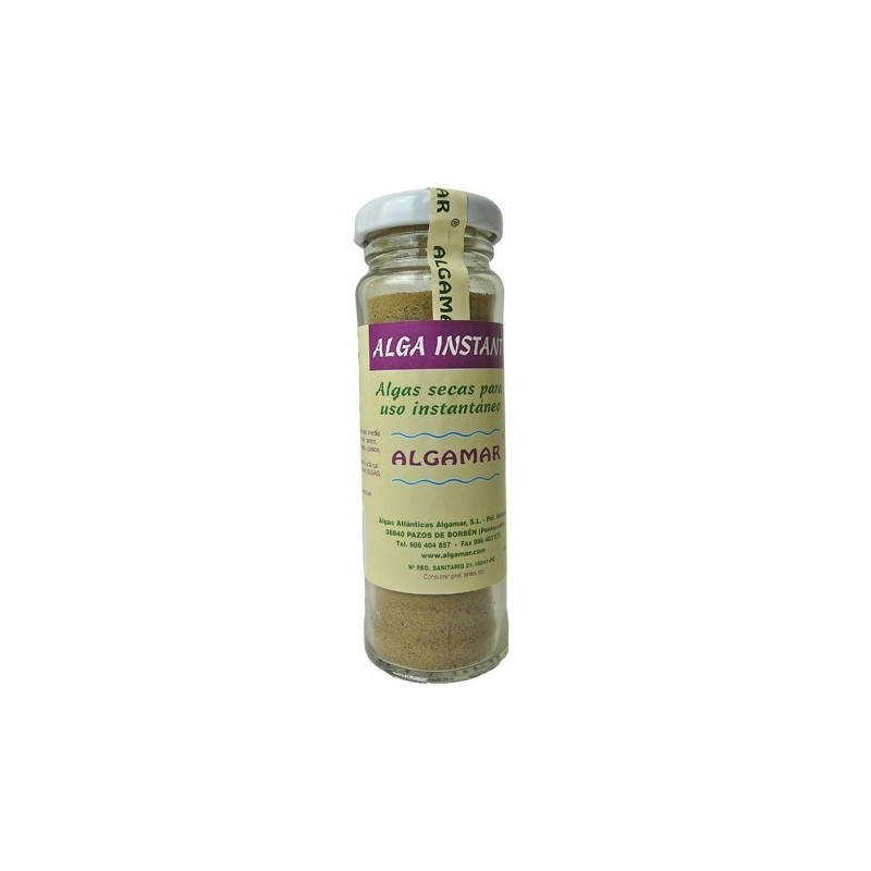 Alga instant ecológica 75 g de Algamar - Ecoalimentaria