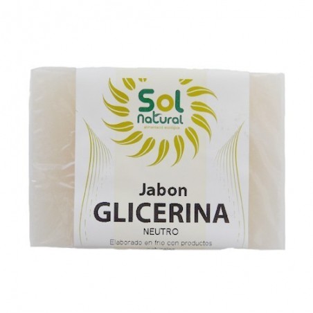 Jabón de glicerina 100 g Sol Natural - Ecoalimentaria