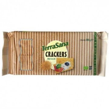 Crackers de sèsam ecològics 300 g de Terrasana - Ecoalimentaria