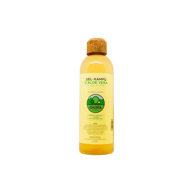 Gel-champú de aloe vera ecológico 750 ml de Giura - Ecoalimentaria