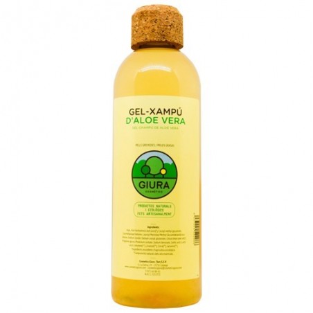Gel-xampú d’àloe vera ecològic 750 ml de Giura - Ecoalimentaria