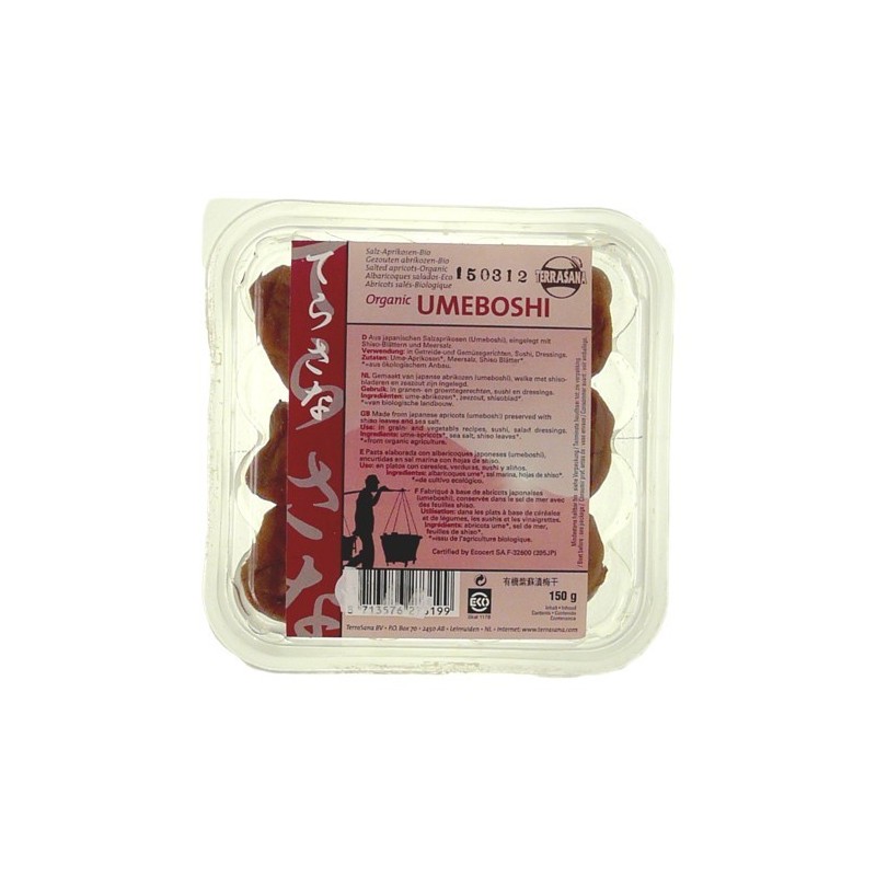 Umeboshi ecológico 150 g de Terrasana - Ecoalimentaria